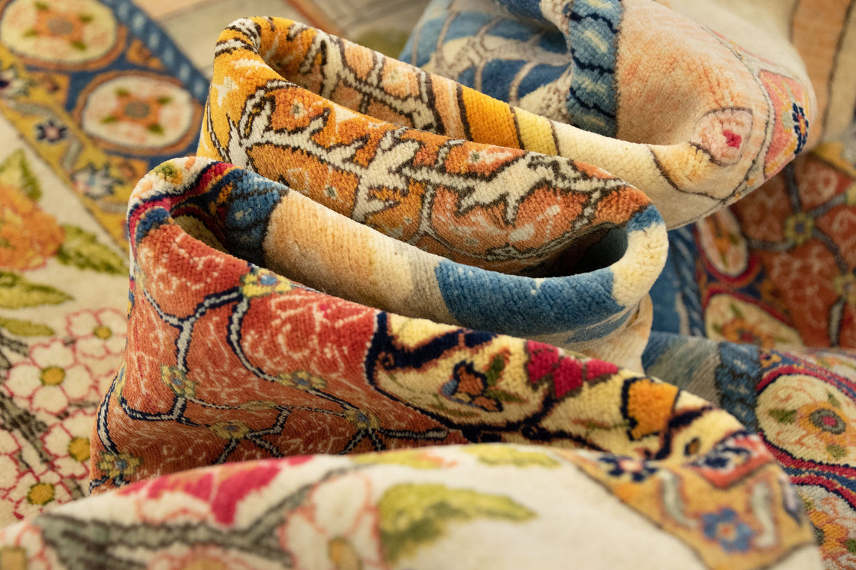 190x284 Tabriz Figural