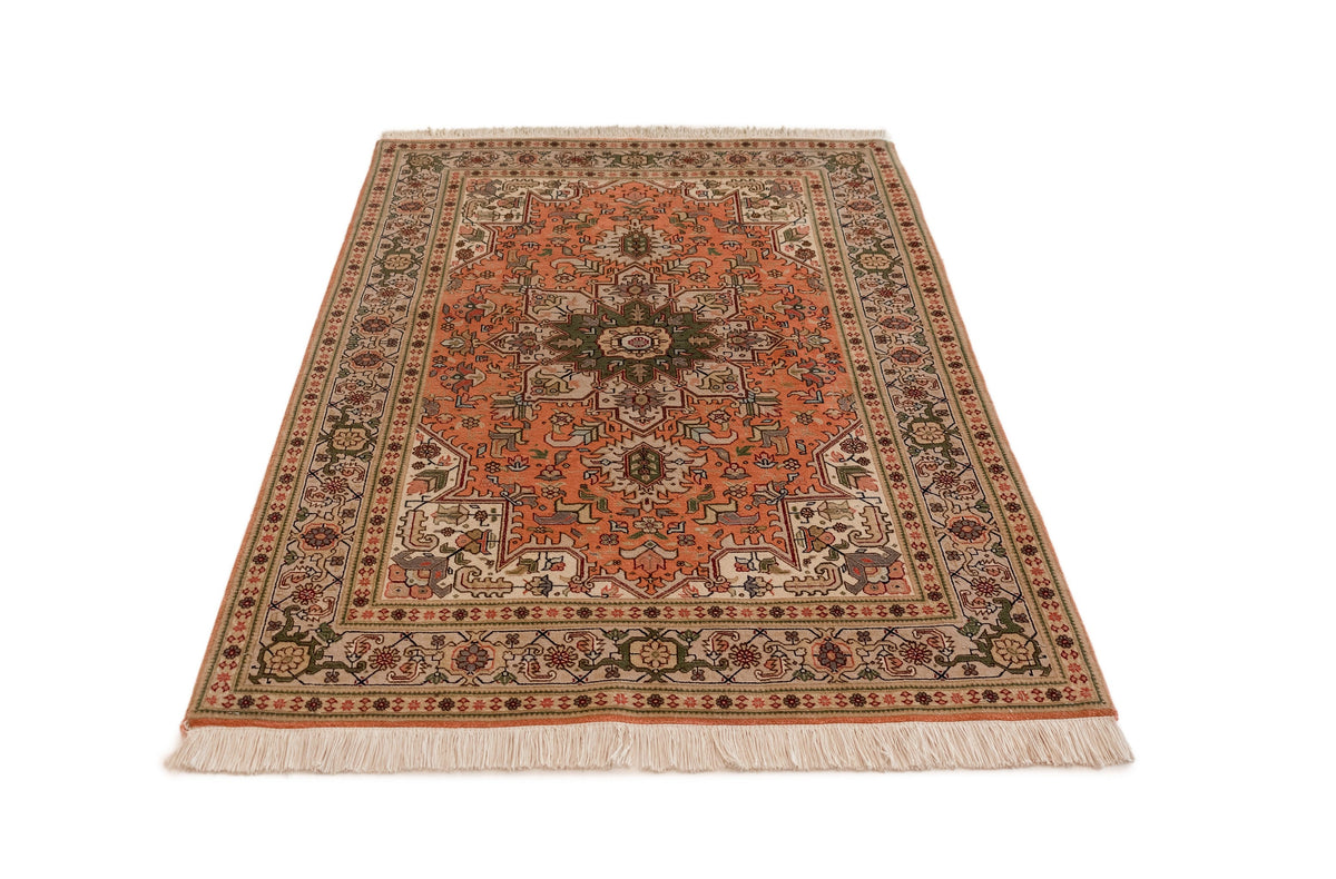 104x155 Tabriz con seta