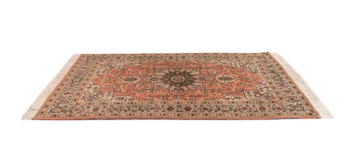 104x155 Tabriz con seta