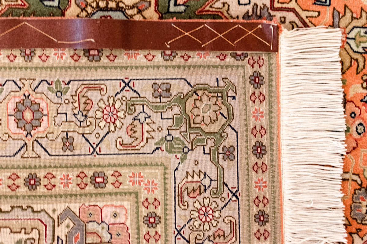 104x155 Tabriz con seta