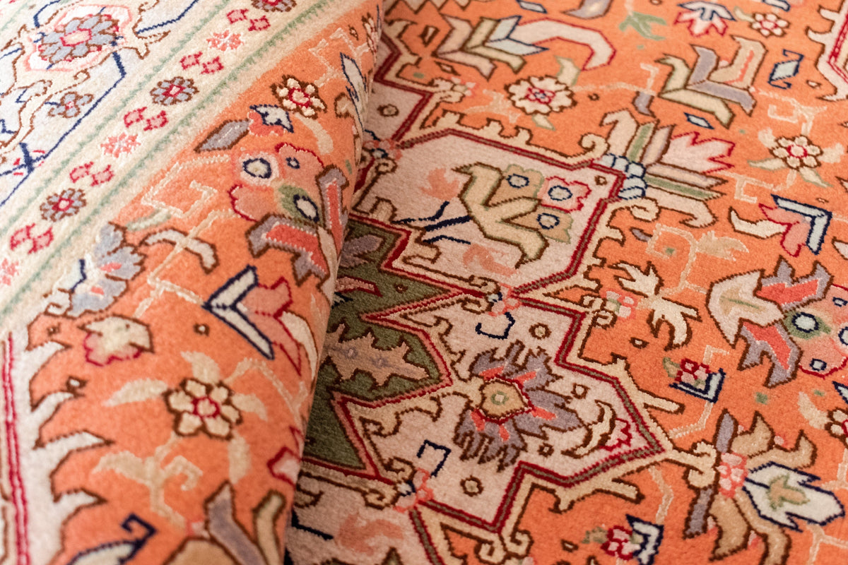 104x155 Tabriz con seta