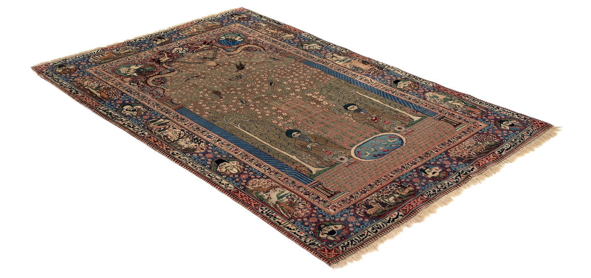 216 x 135 Täbriz antik