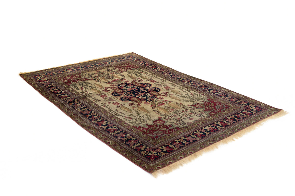 144 x 210 Kirman antik