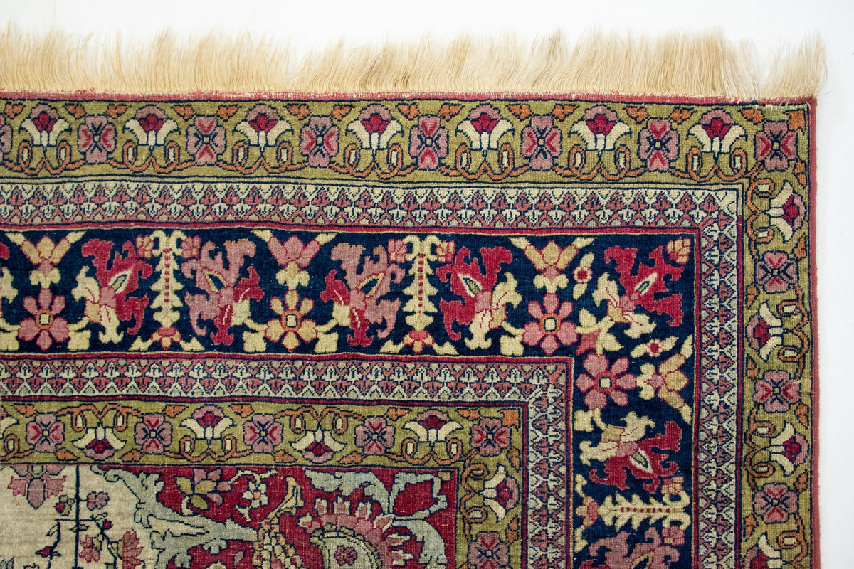 144 x 210 Kirman antik