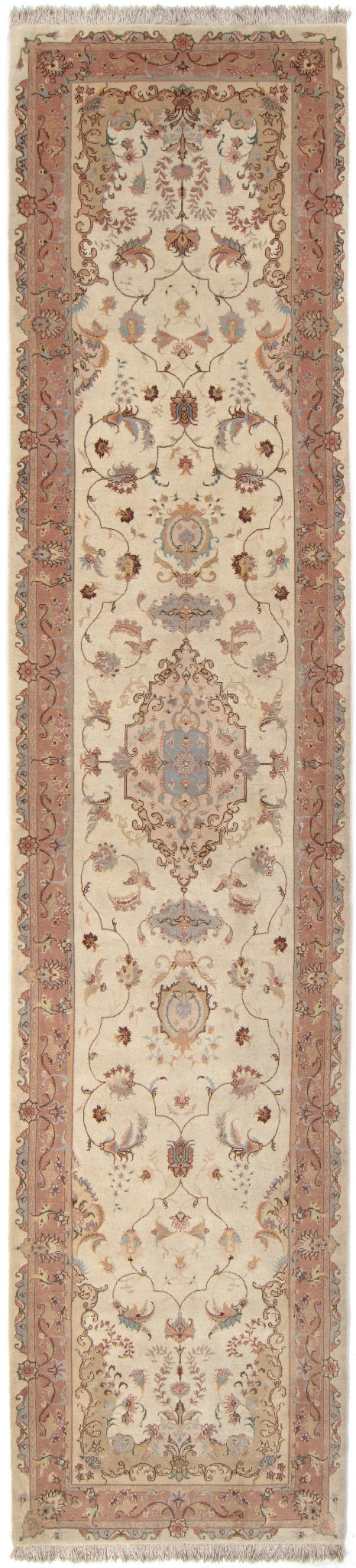 90x420 Tabriz con seta