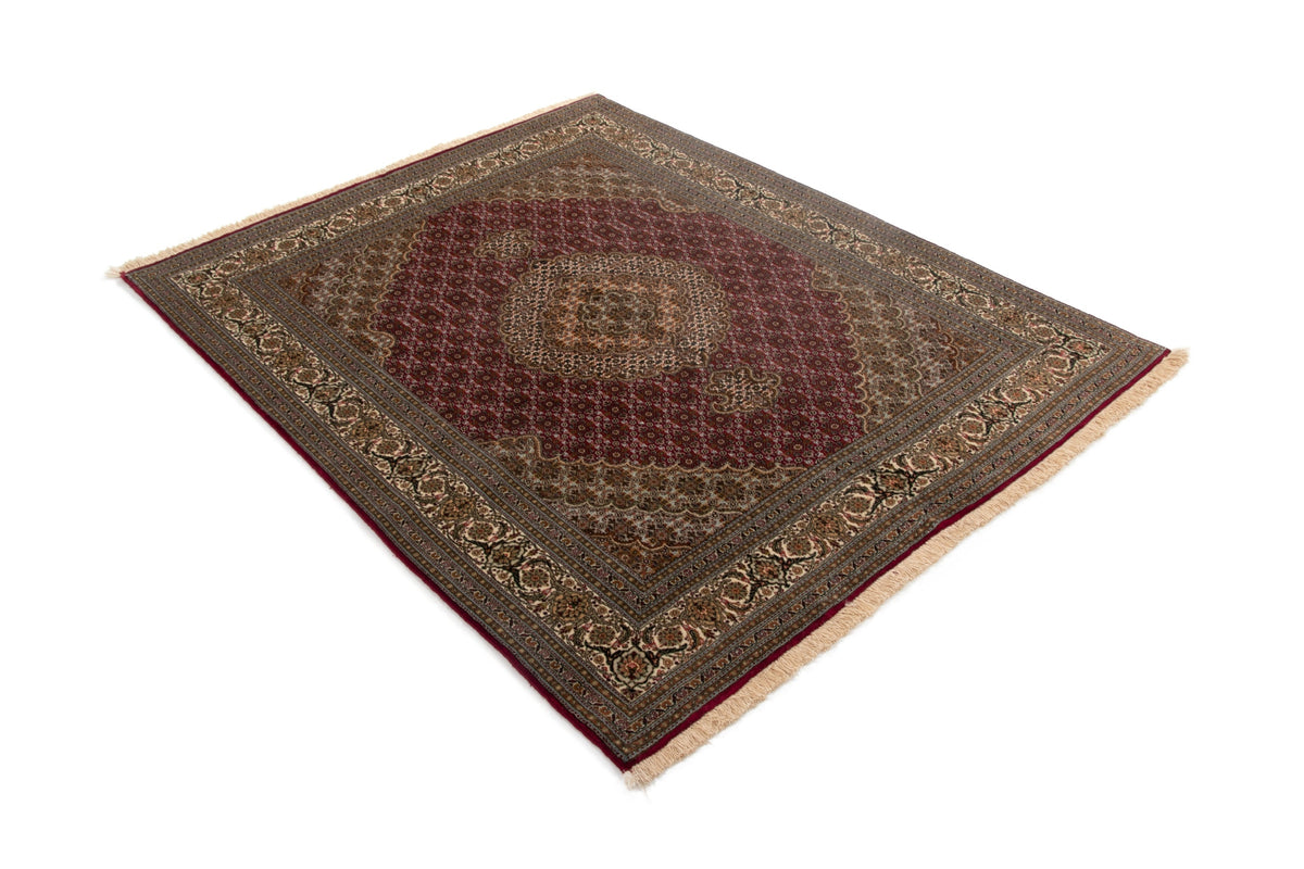 148x184 Tabriz Mahi con seta
