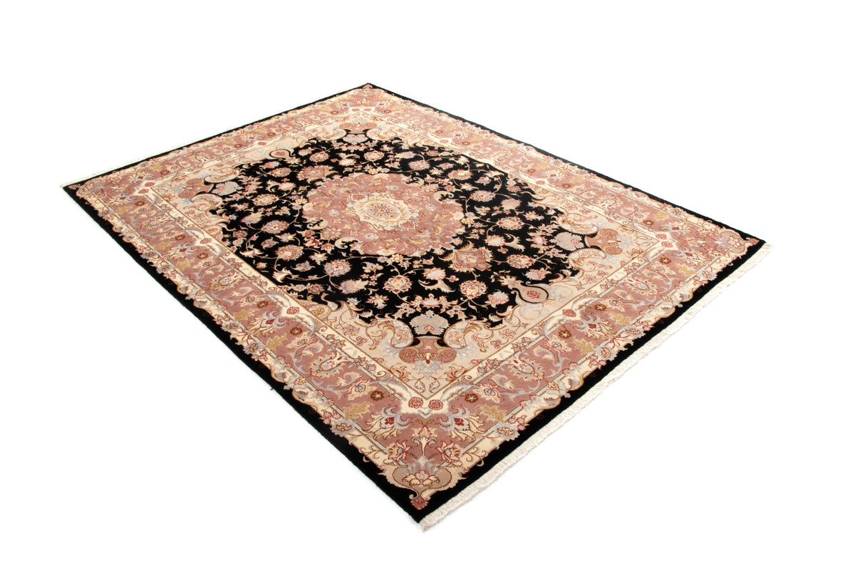 176x237 Tabriz con seta