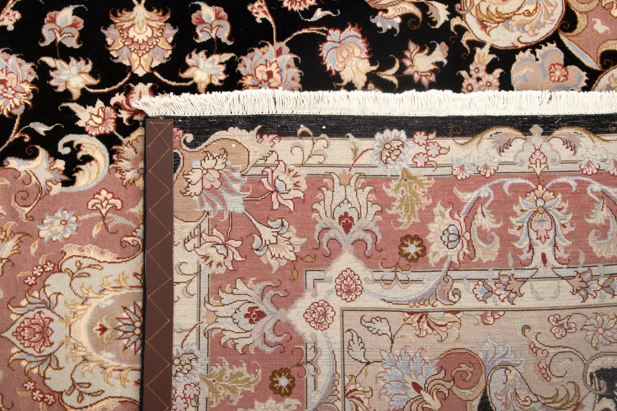 176x237 Tabriz con seta