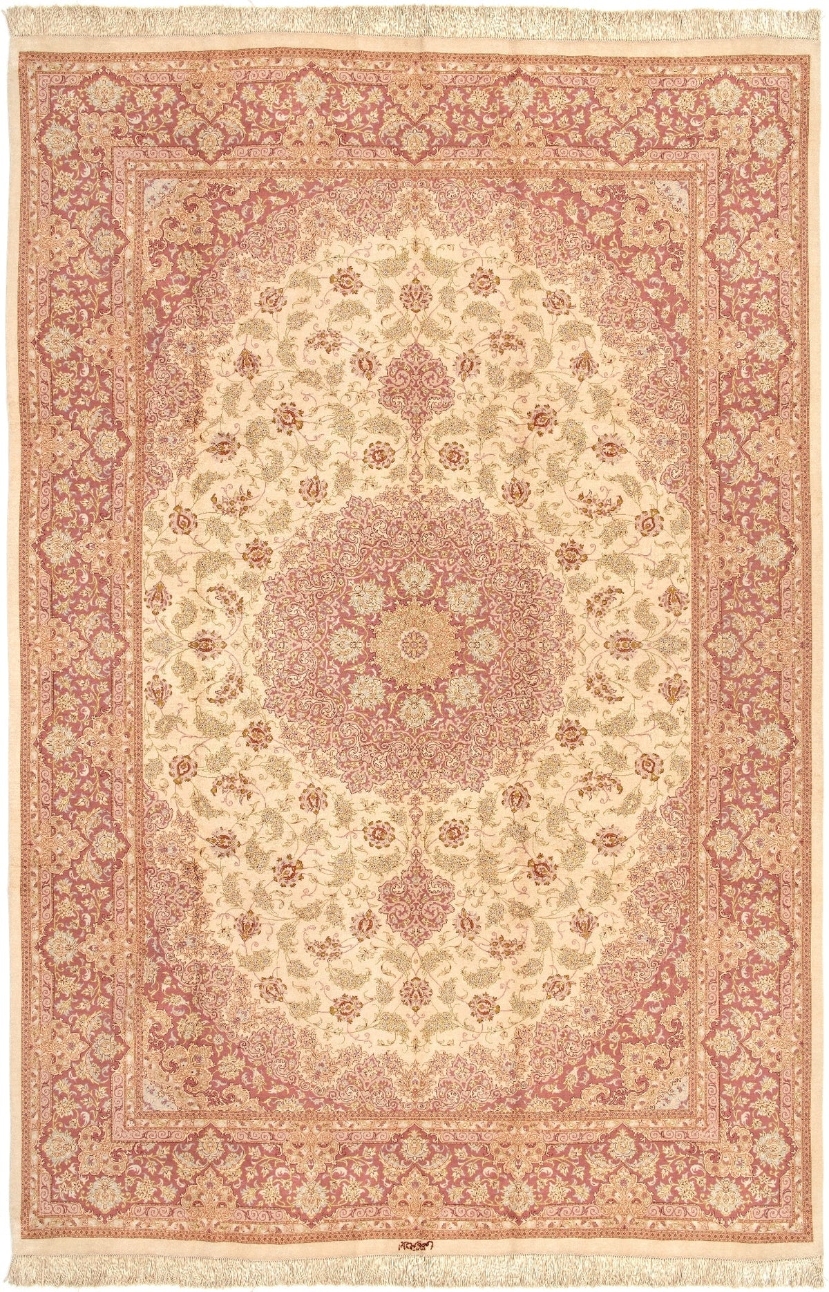 208 x 308 Ghom Seide