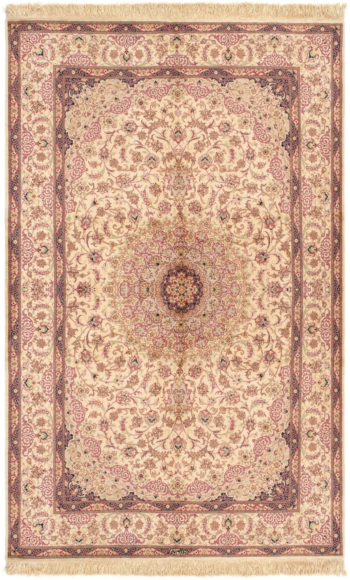 128 x 198 Ghom Seide