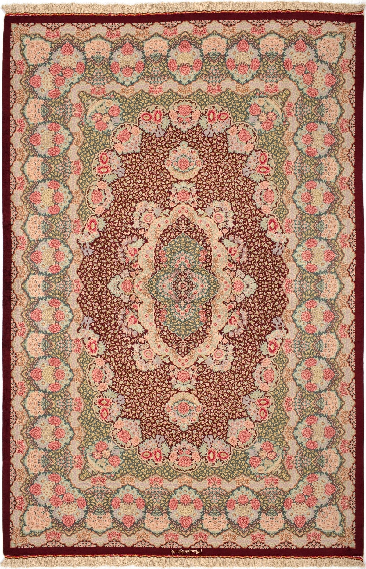134x200 Ghom silk