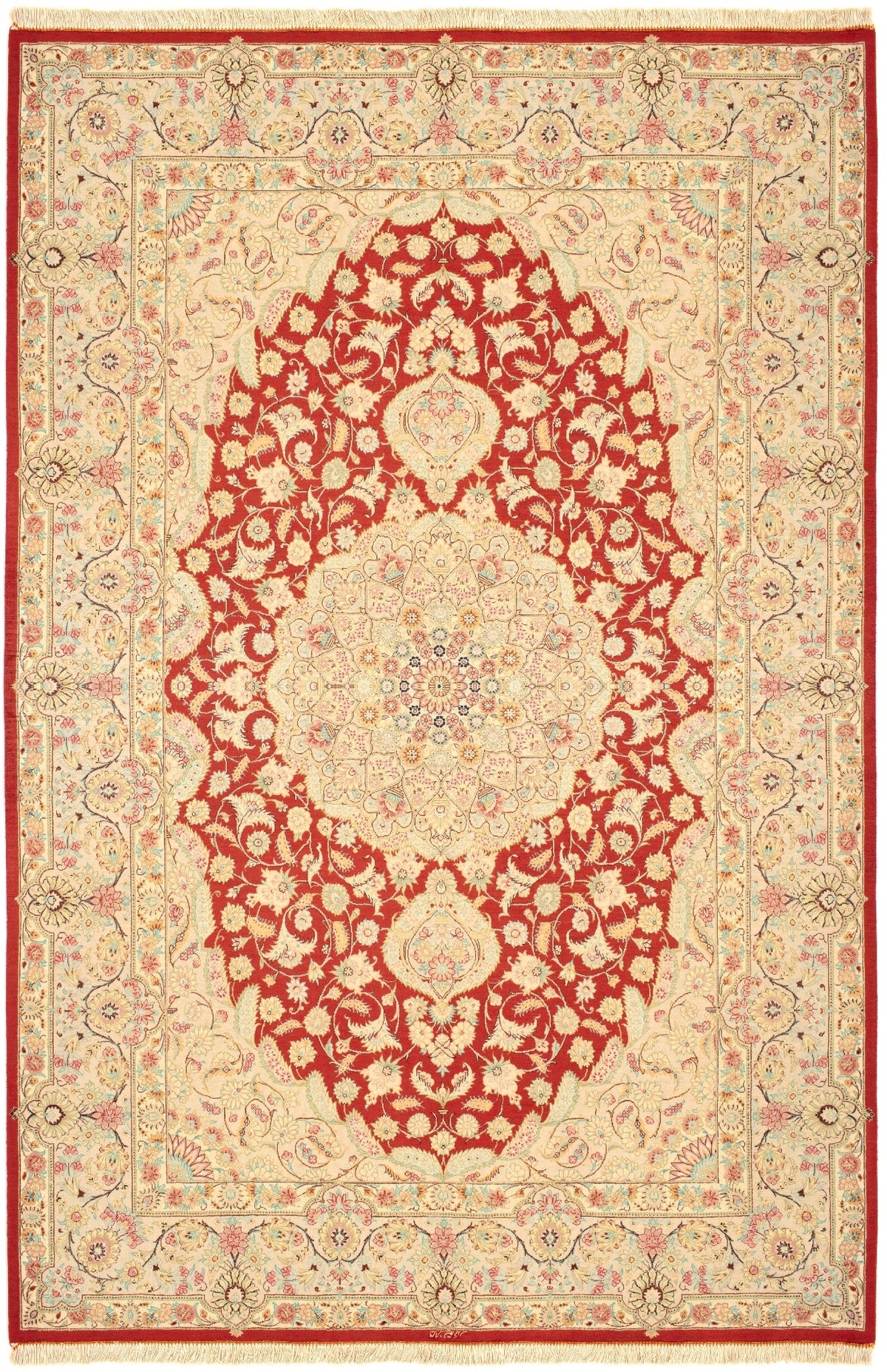 131 x 192 Ghom Seide