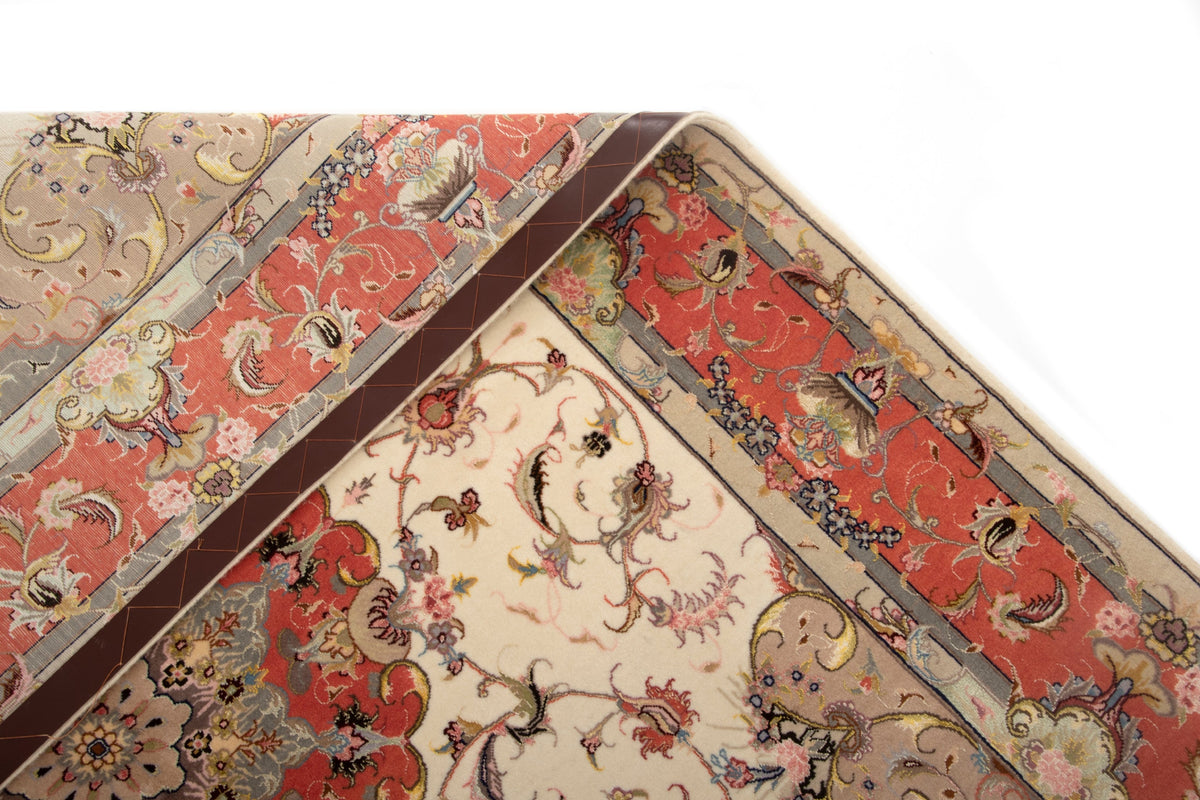 150x224 Tabriz con seta