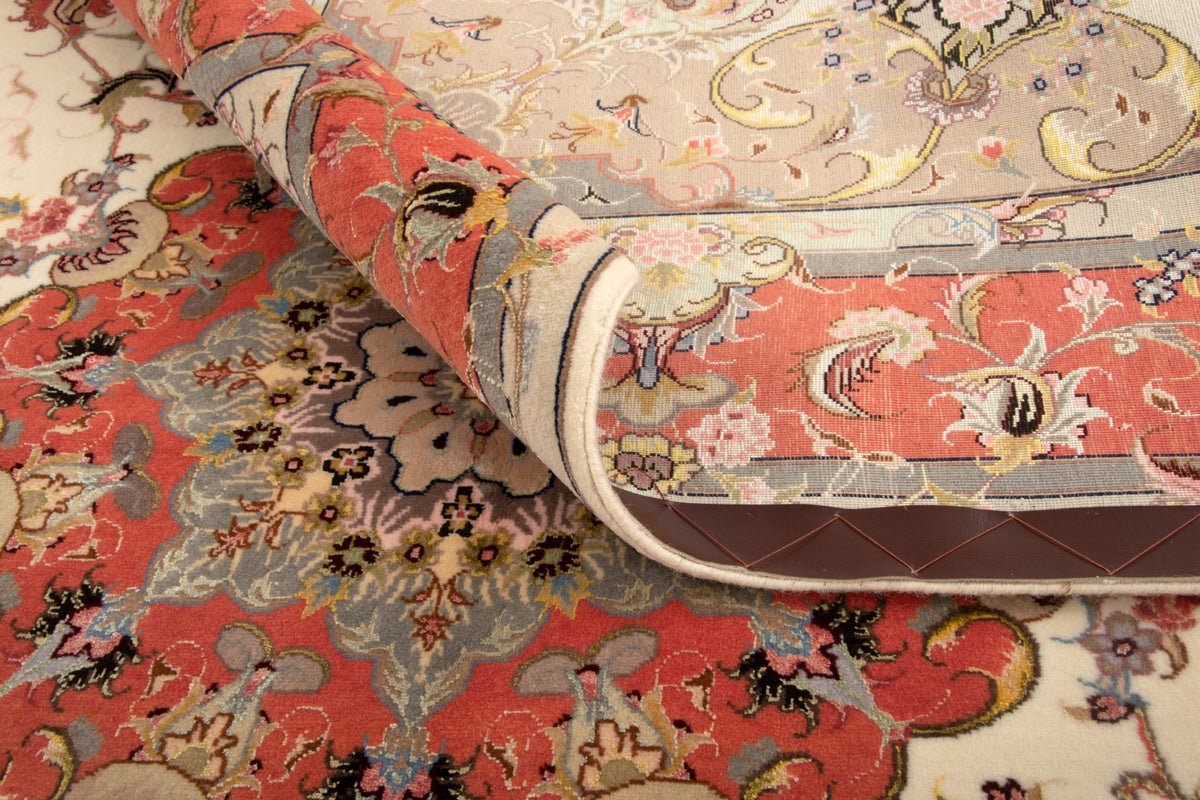 150x224 Tabriz con seta