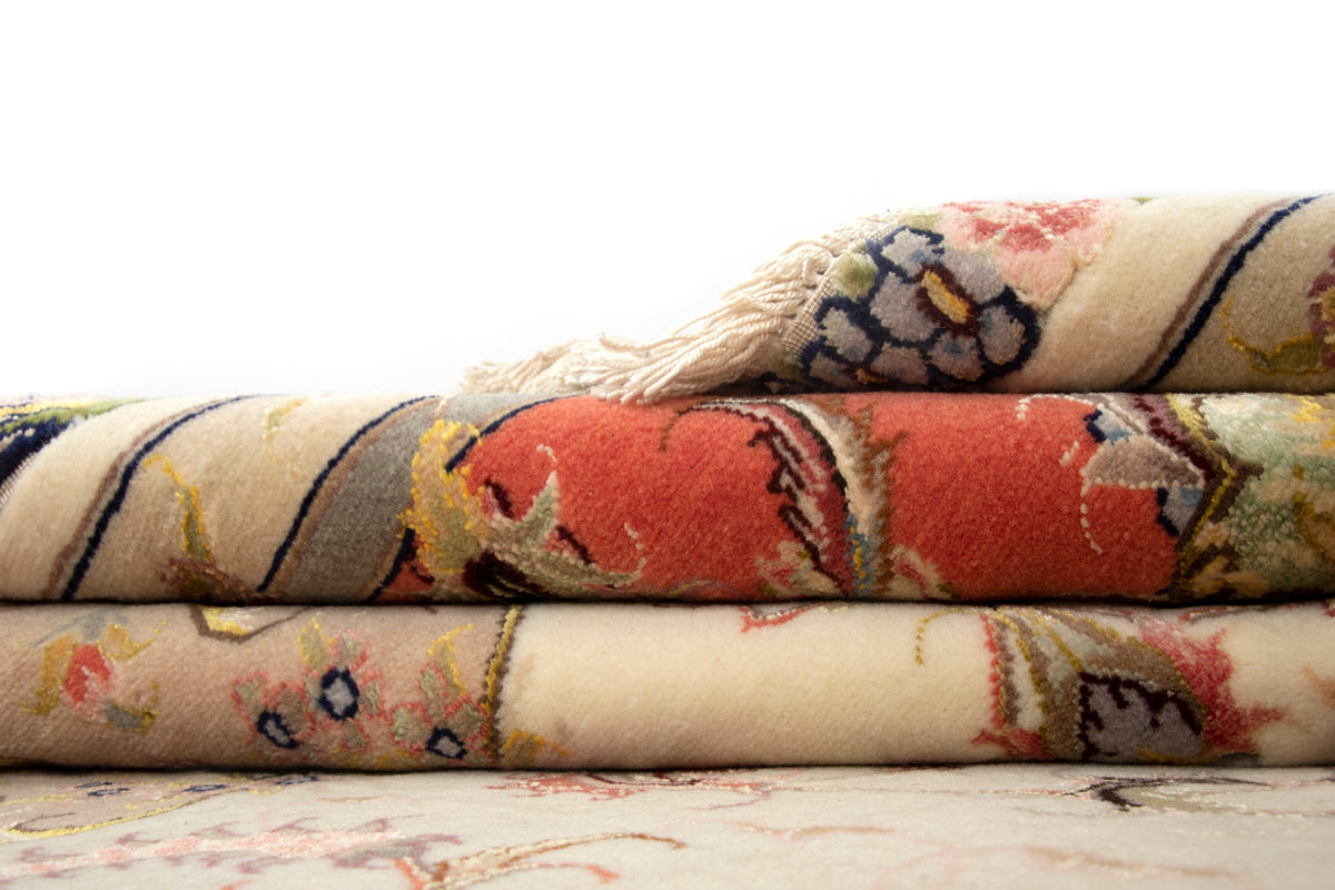 150x224 Tabriz con seta
