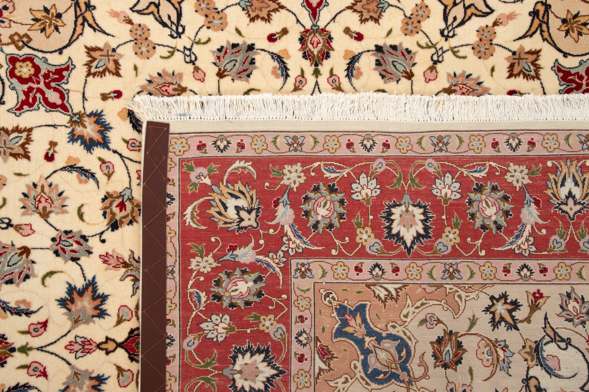 196x205 Tabriz con seta