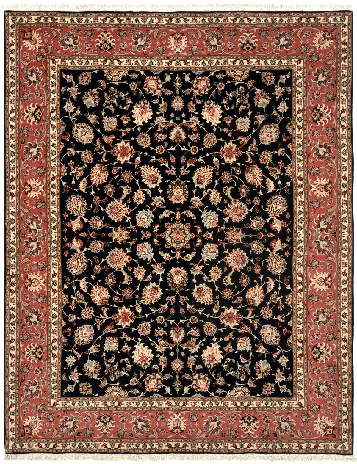 265 x 204 Täbriz mit Seide