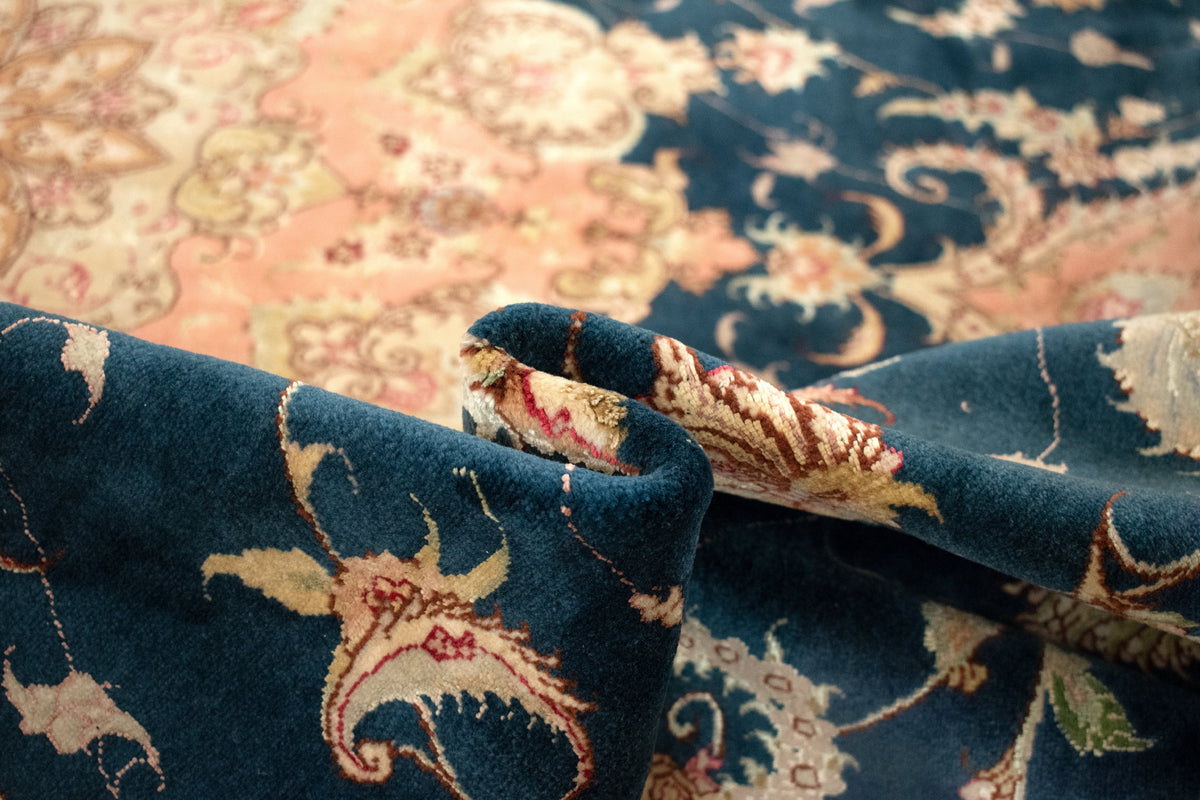 251x295 Tabriz con seta