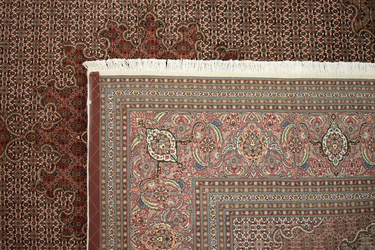 300x300 Tabriz Mahi avec soie