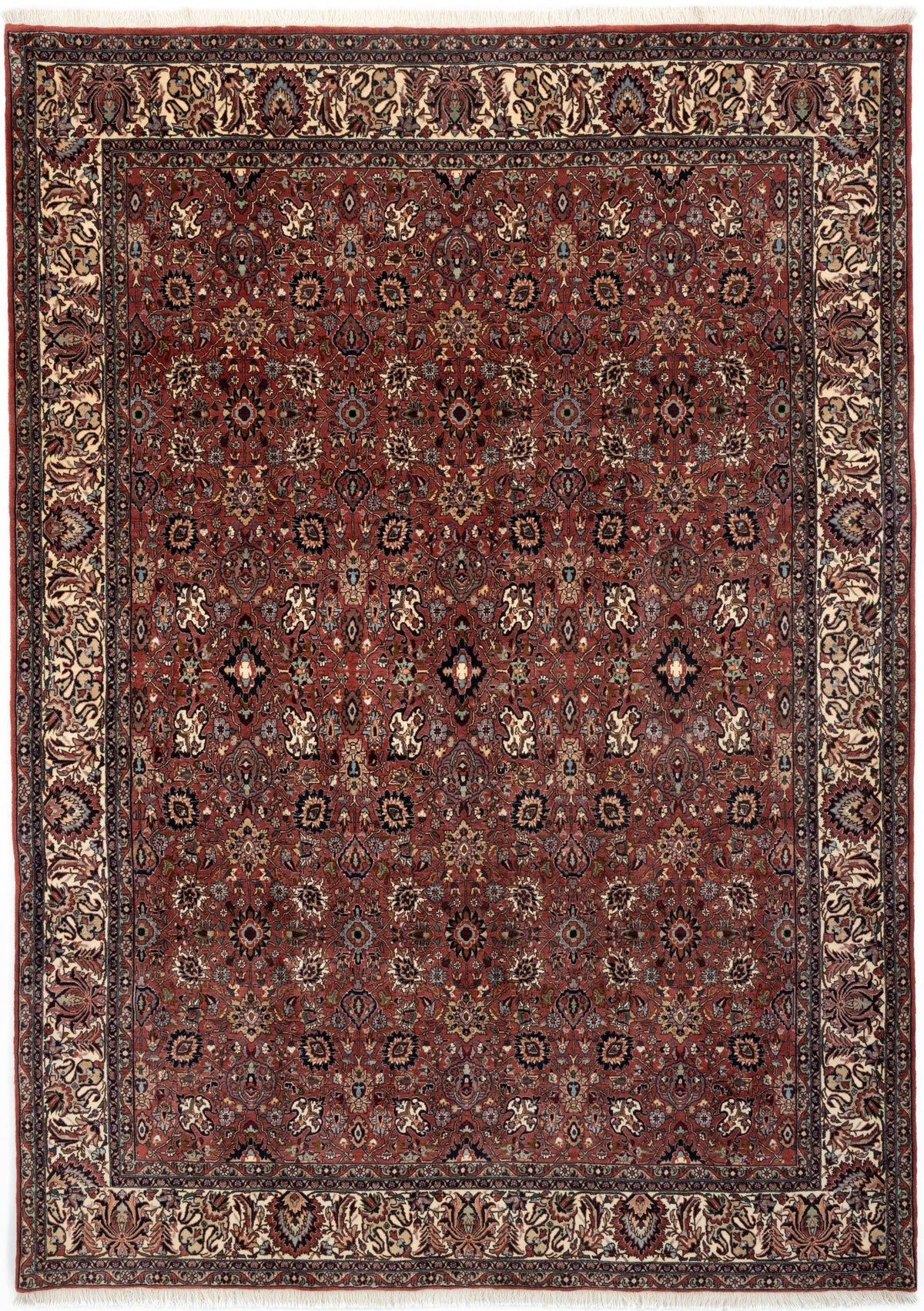 203 x 290 Bidjar mit Seide