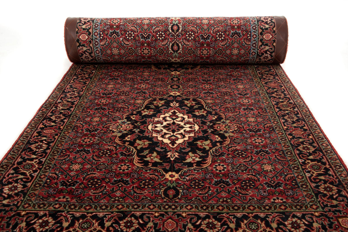 74 x 200 Bidjar mit Seide