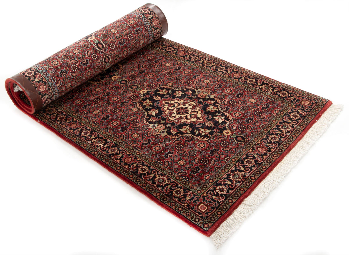 74 x 200 Bidjar mit Seide