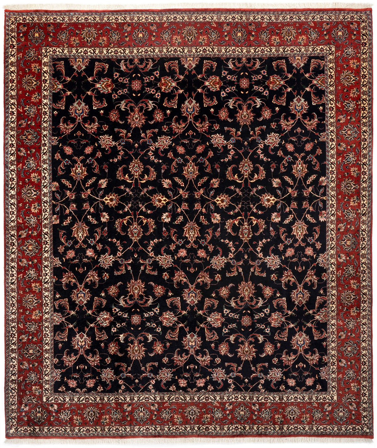 259 x 298 Bidjar mit Seide