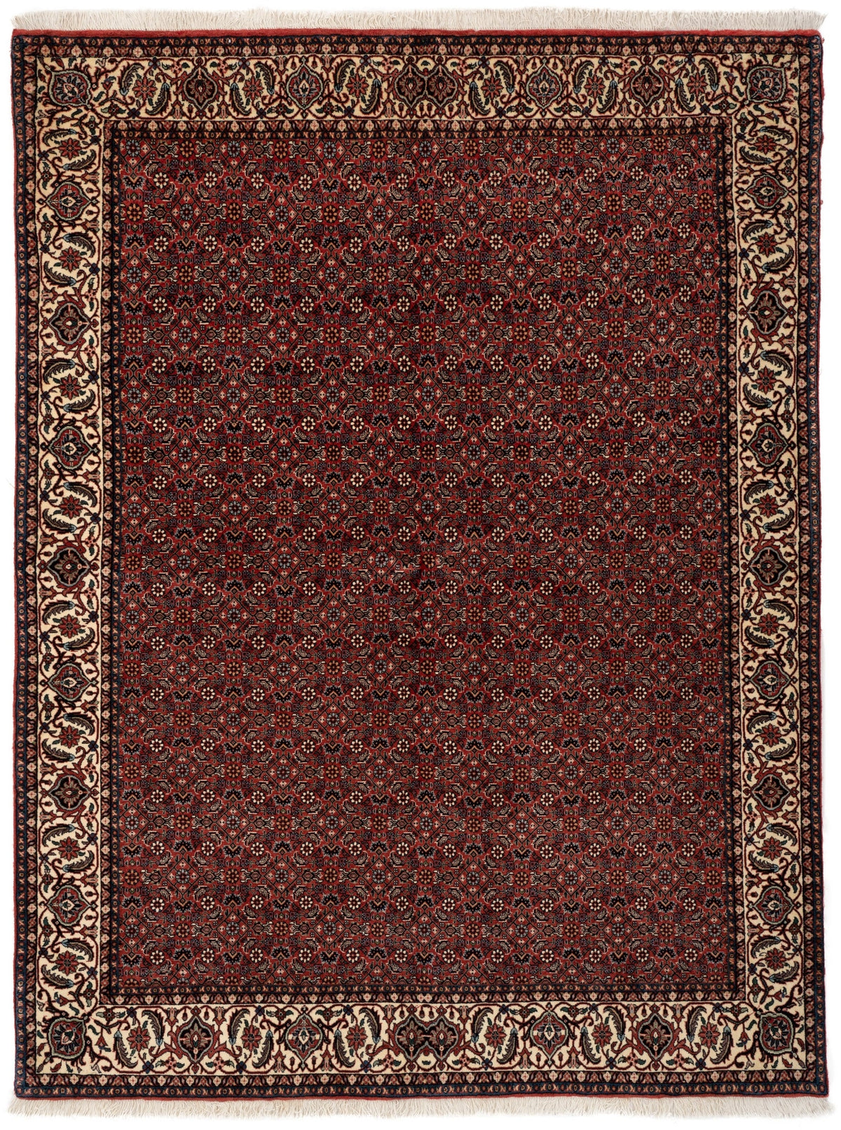 170 x 224 Bidjar mit Seide