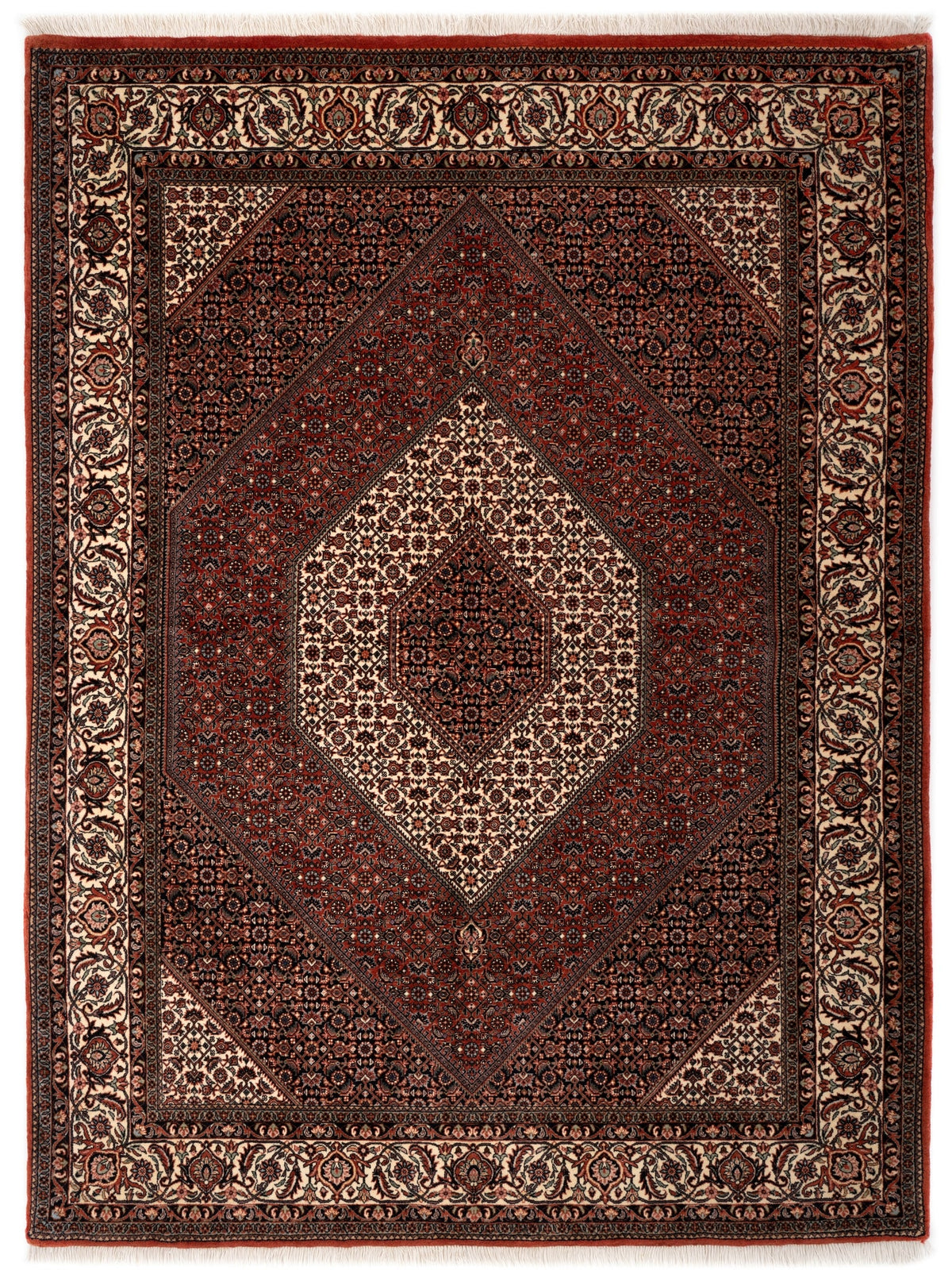 174 x 240 Bidjar mit Seide