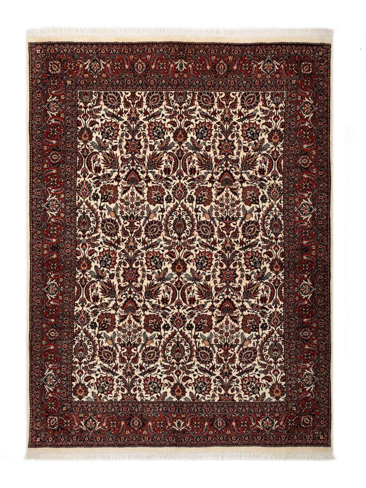 172x233 Bidjar with silk