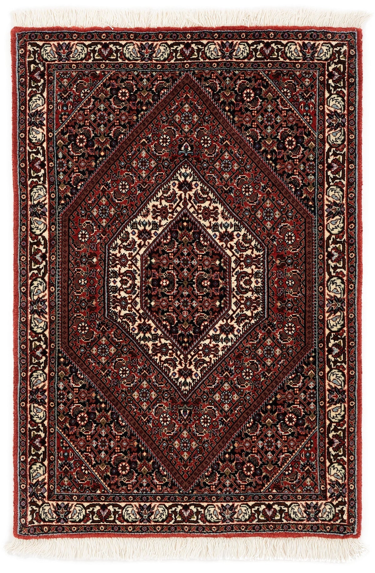 75 x 97 Bidjar mit Seide