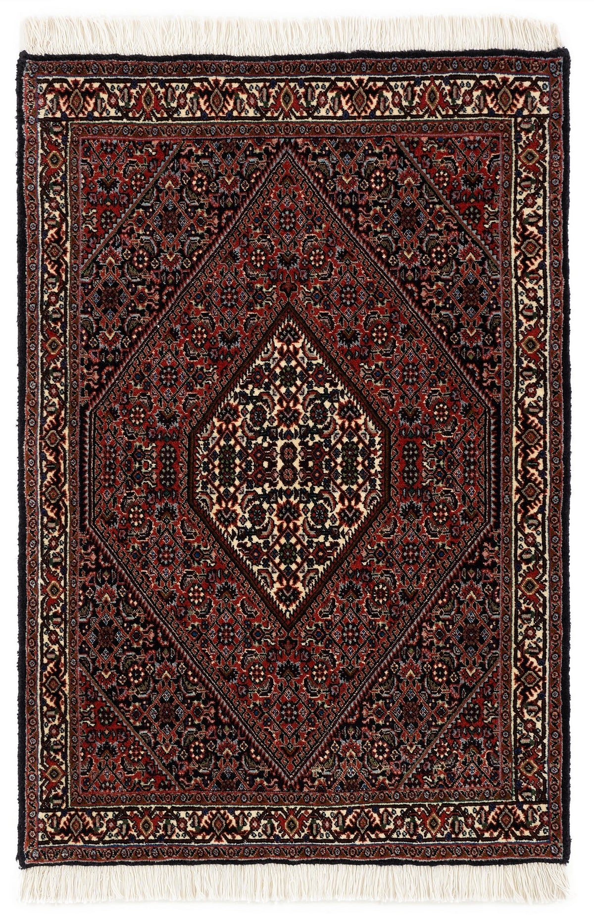 76 x 109 Bidjar mit Seide