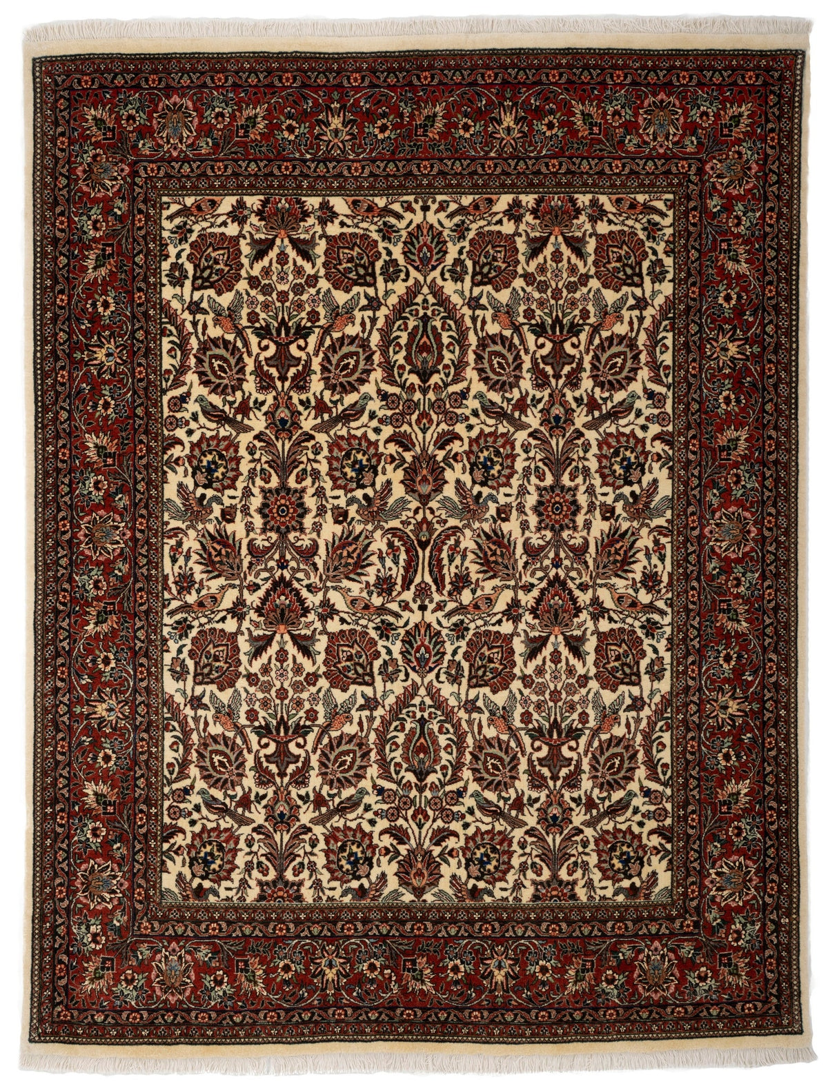 154 x 199 Bidjar mit Seide