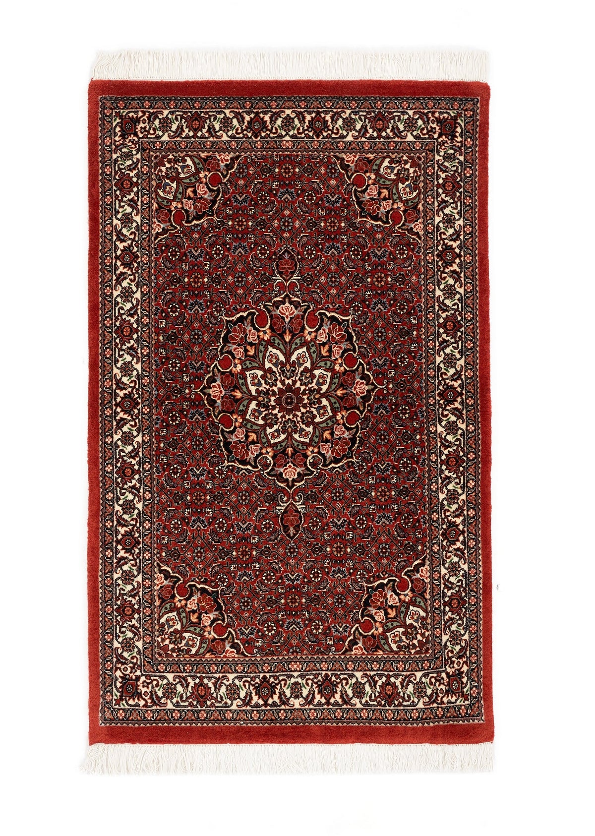 90 x 146 Bidjar mit Seide