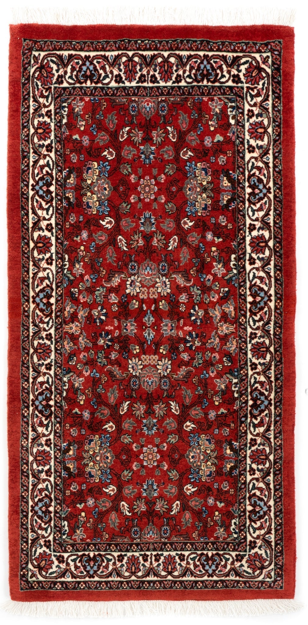 72 x 150 Bidjar mit Seide