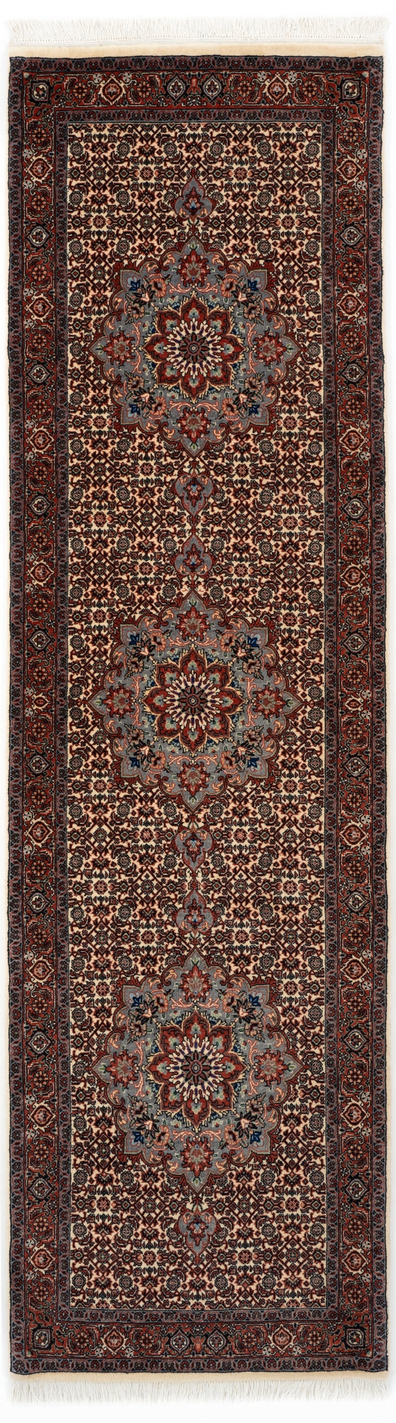 74 x 268 Bidjar mit Seide