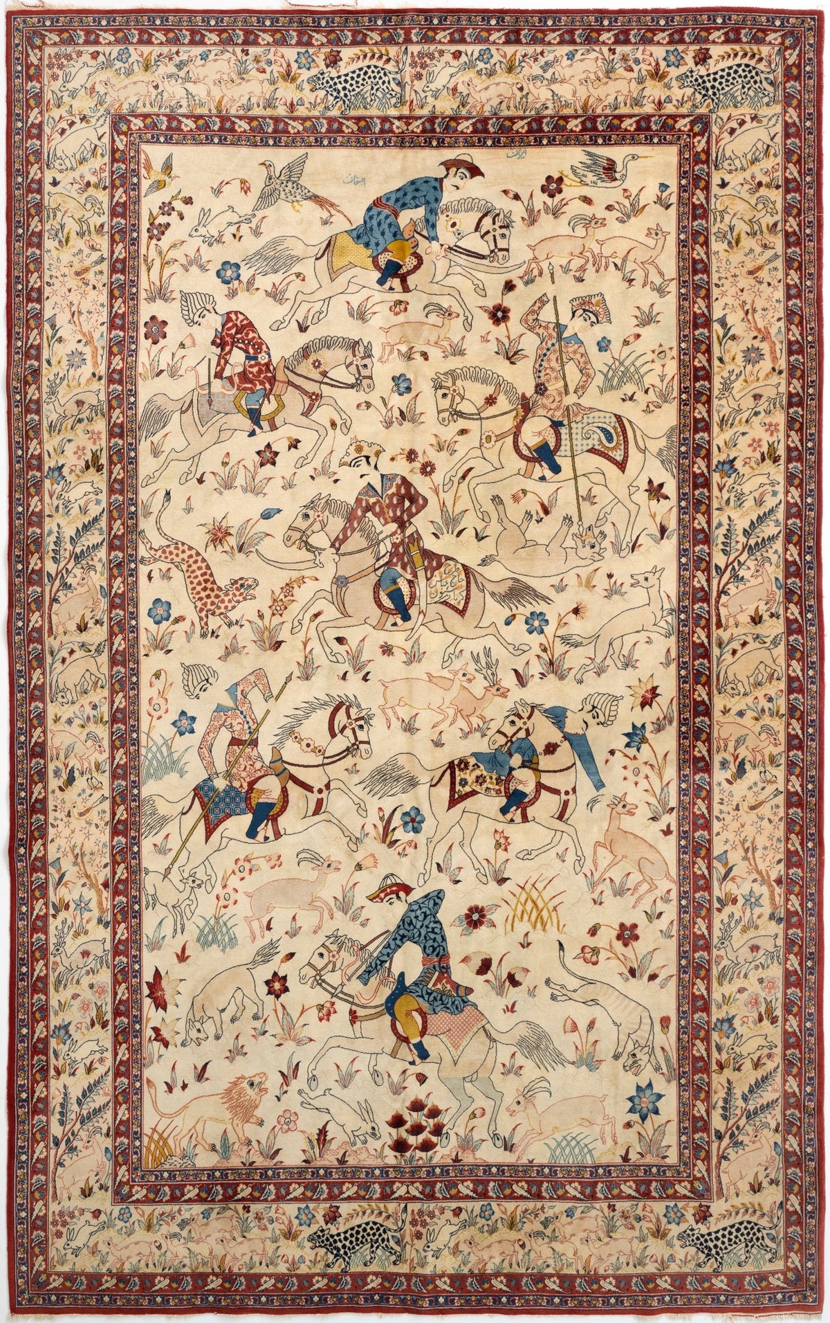160 x 225 Isfahan on Seide