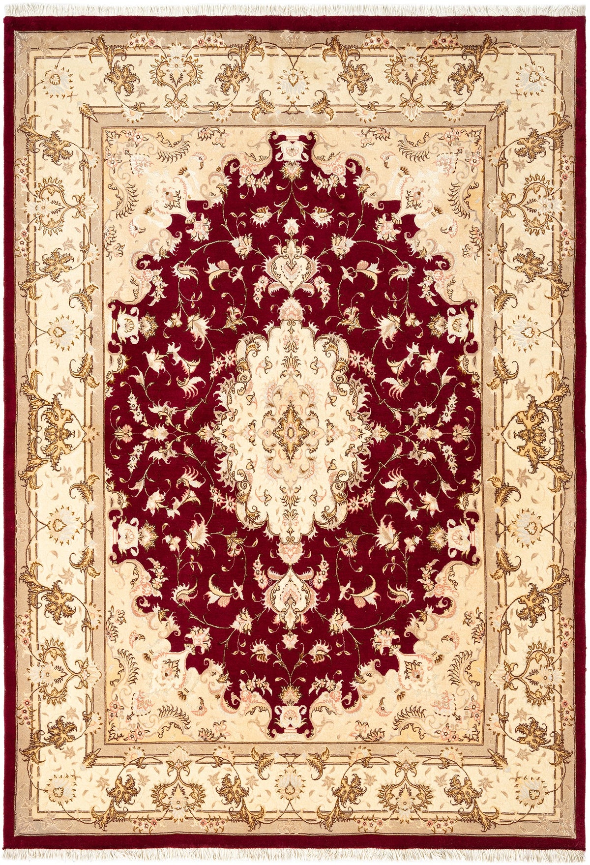 245x168 Tabriz con seta
