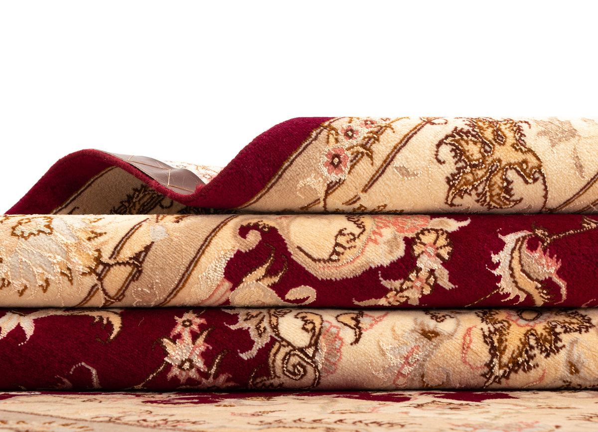 245x168 Tabriz con seta