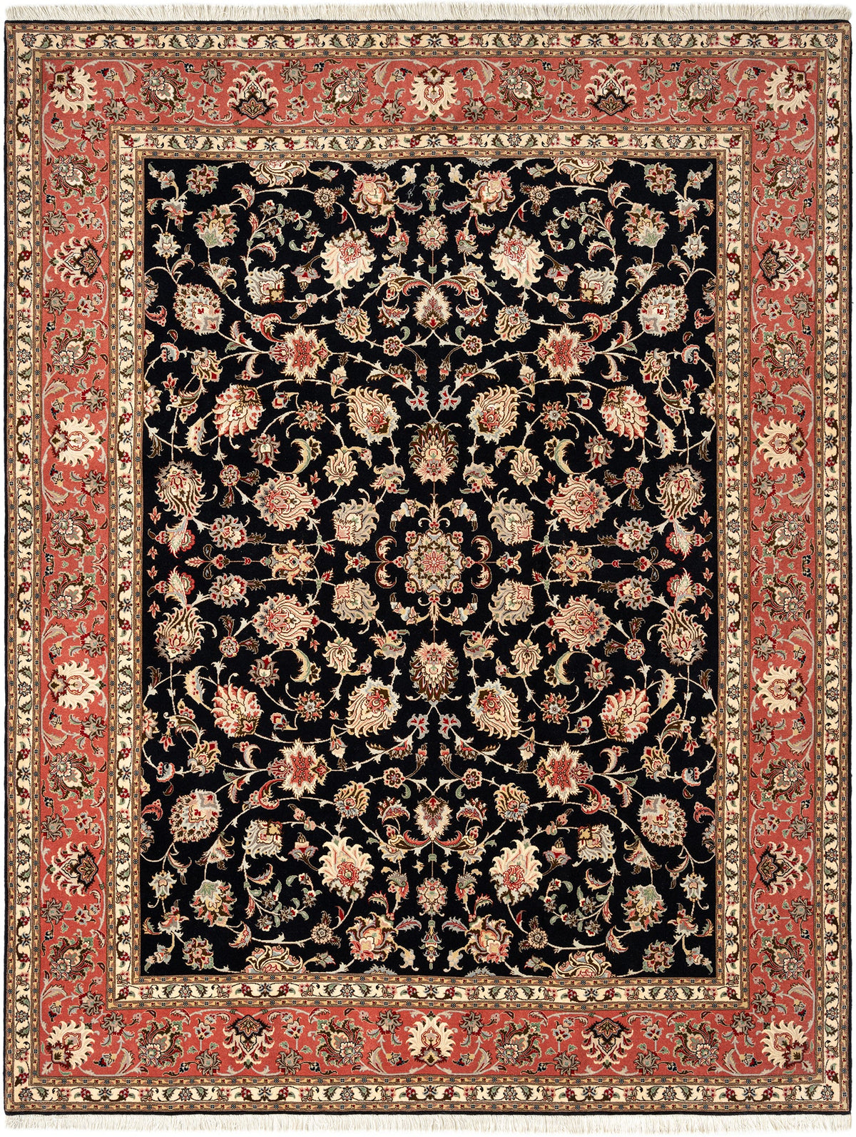266x204 Tabriz with silk