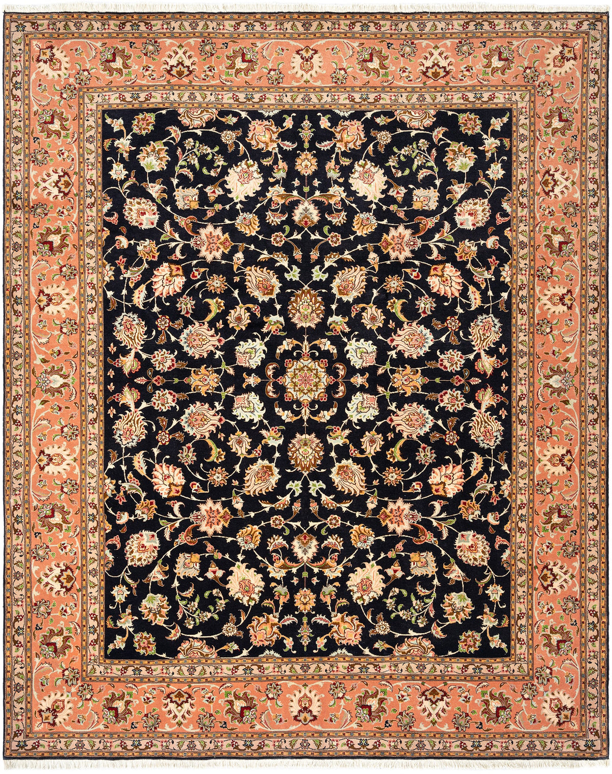 258x207 Tabriz con seta