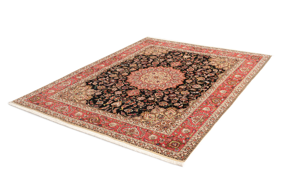 258x204 Tabriz avec de la soie