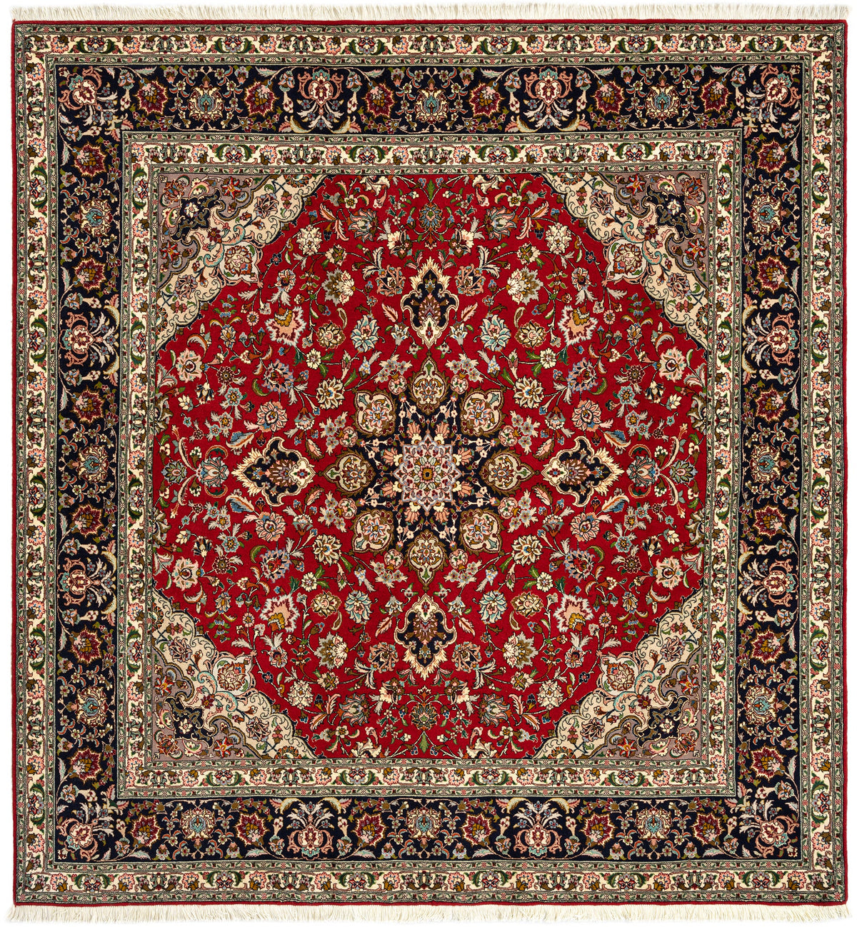 218x203 Tabriz con seta