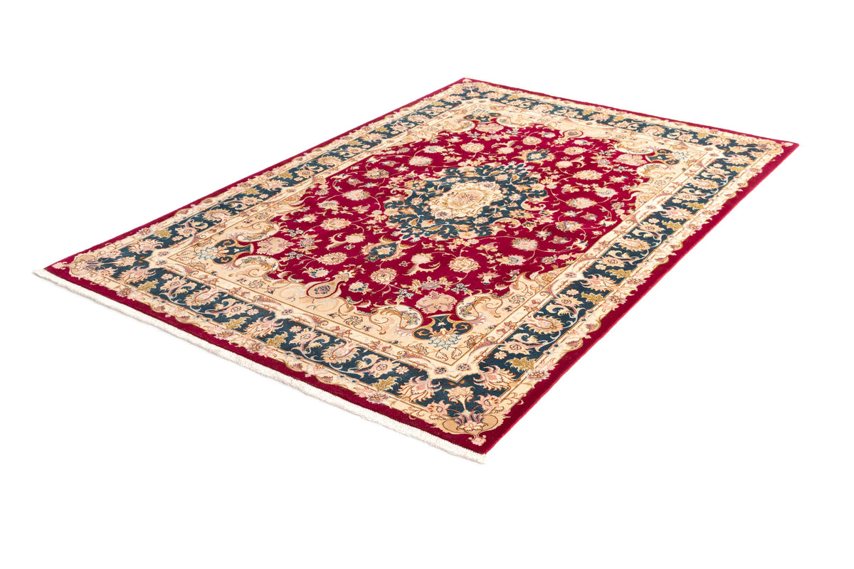 242x166 Tabriz con seta