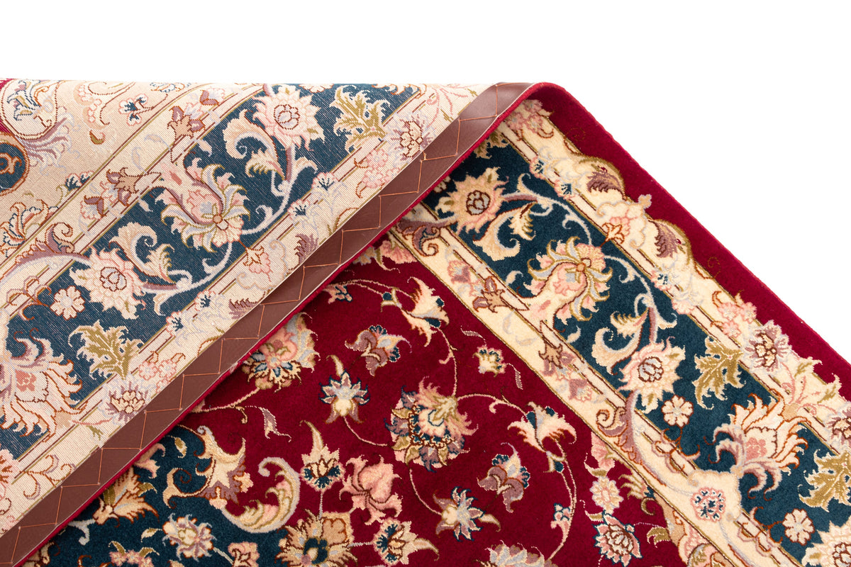 242x166 Tabriz con seta