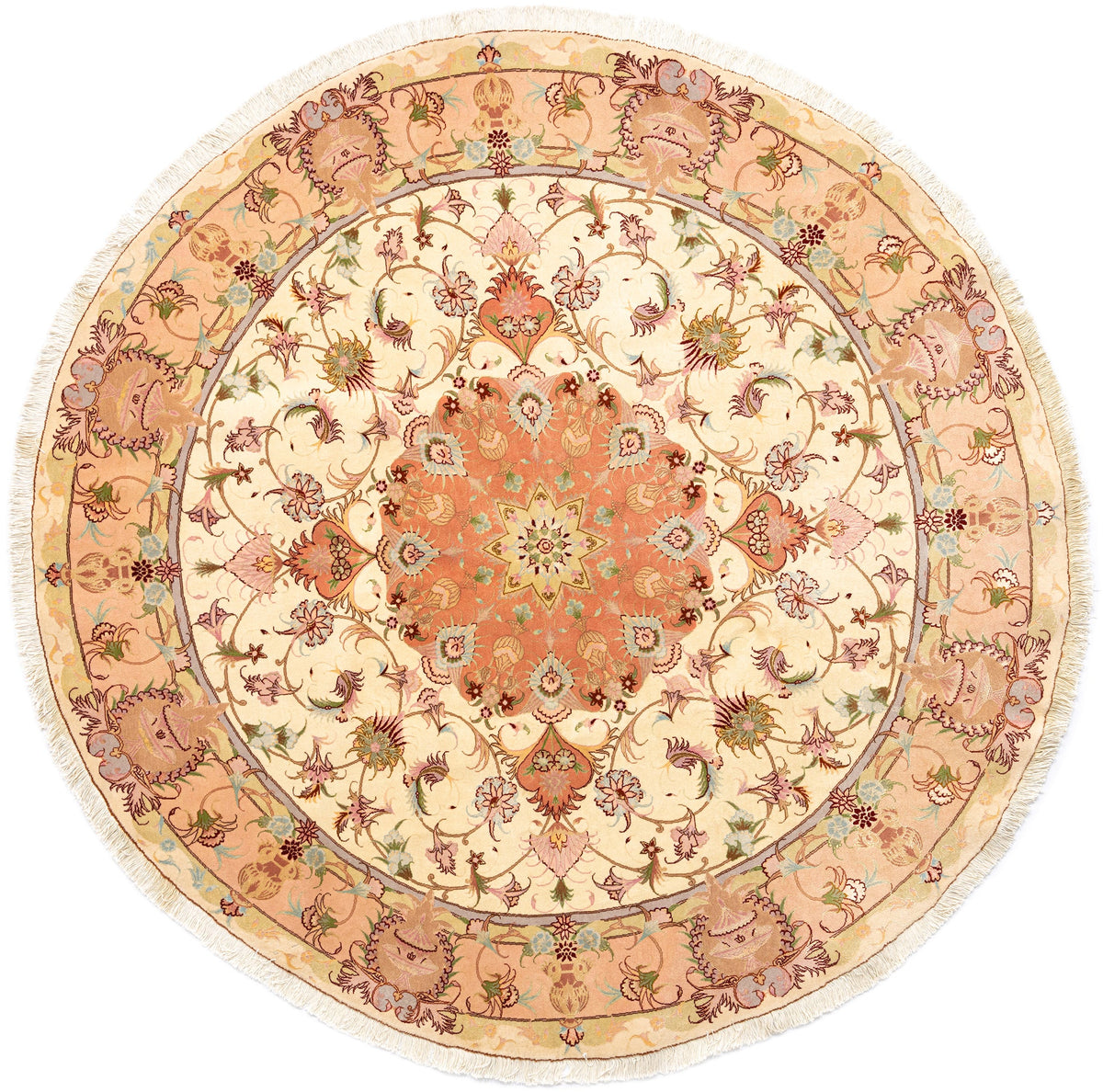 200x200 Tabriz con seta