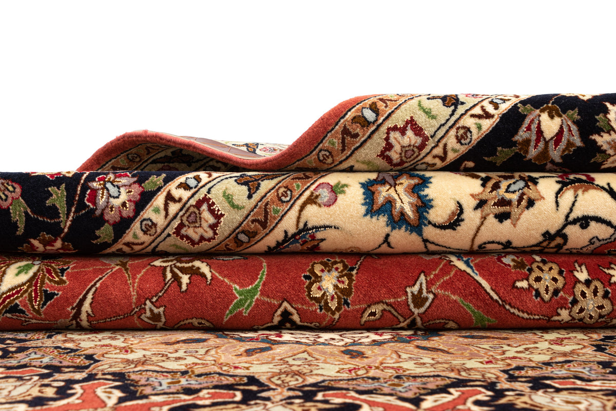 353x250 Tabriz avec soie
