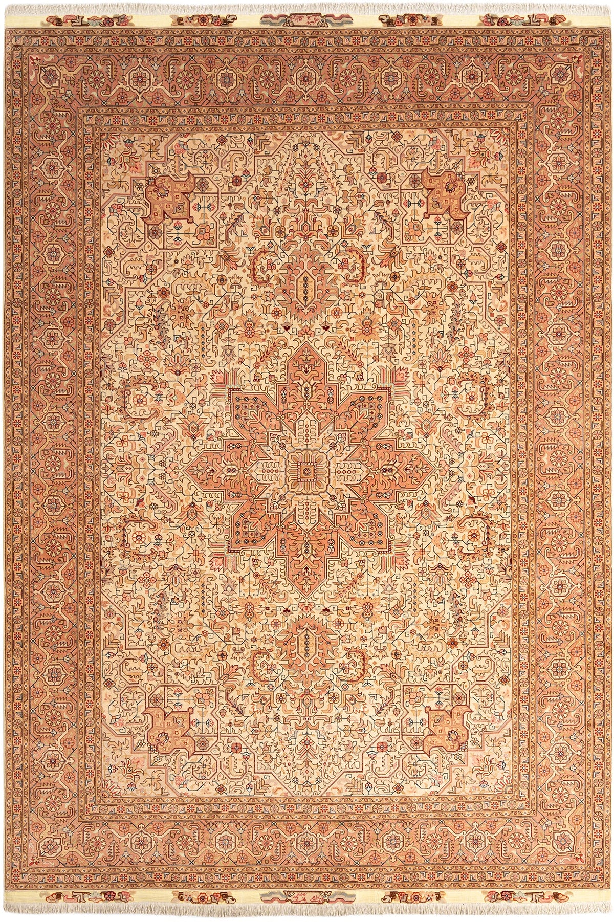 370x250 Tabriz avec soie