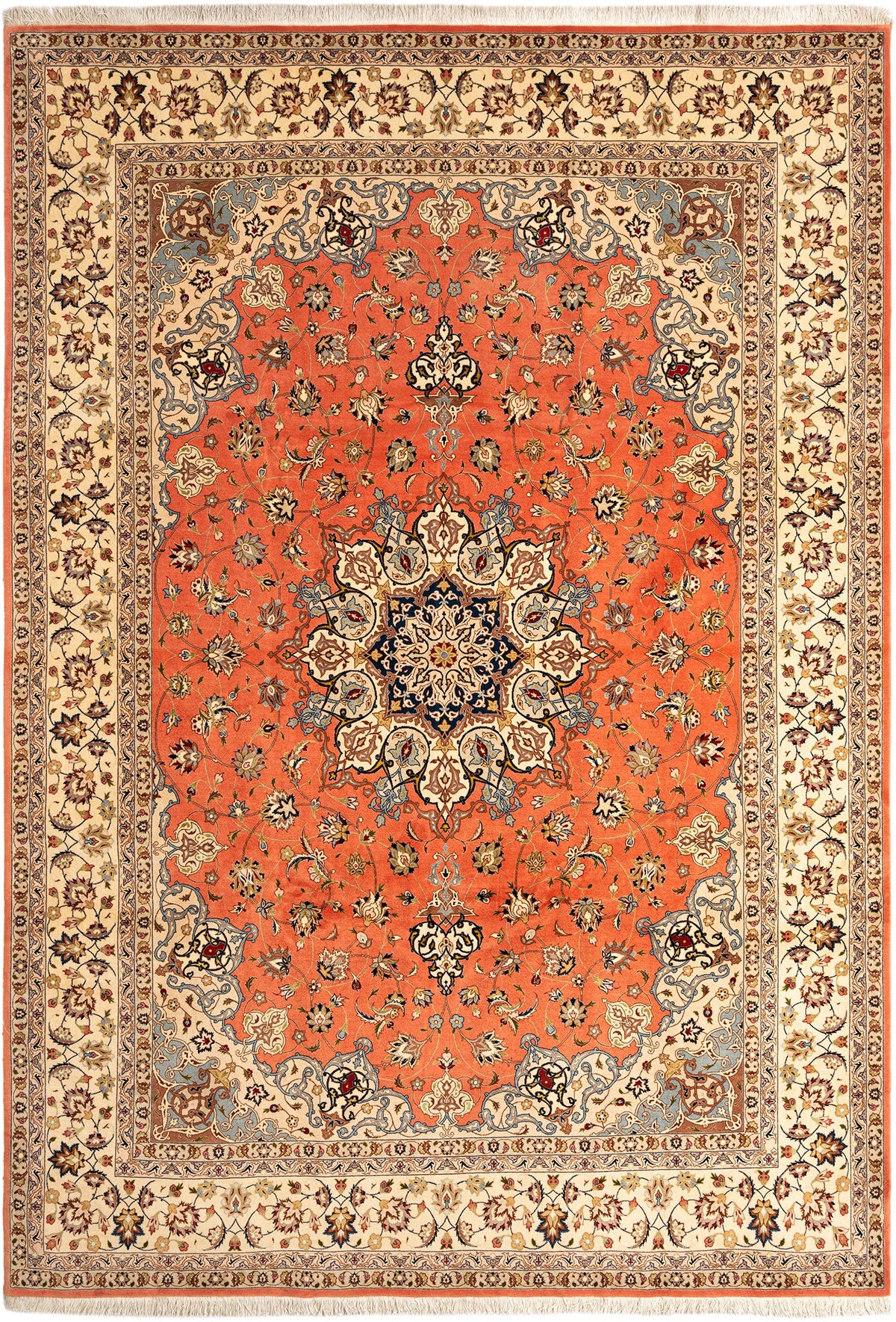 362x253 Tabriz with silk