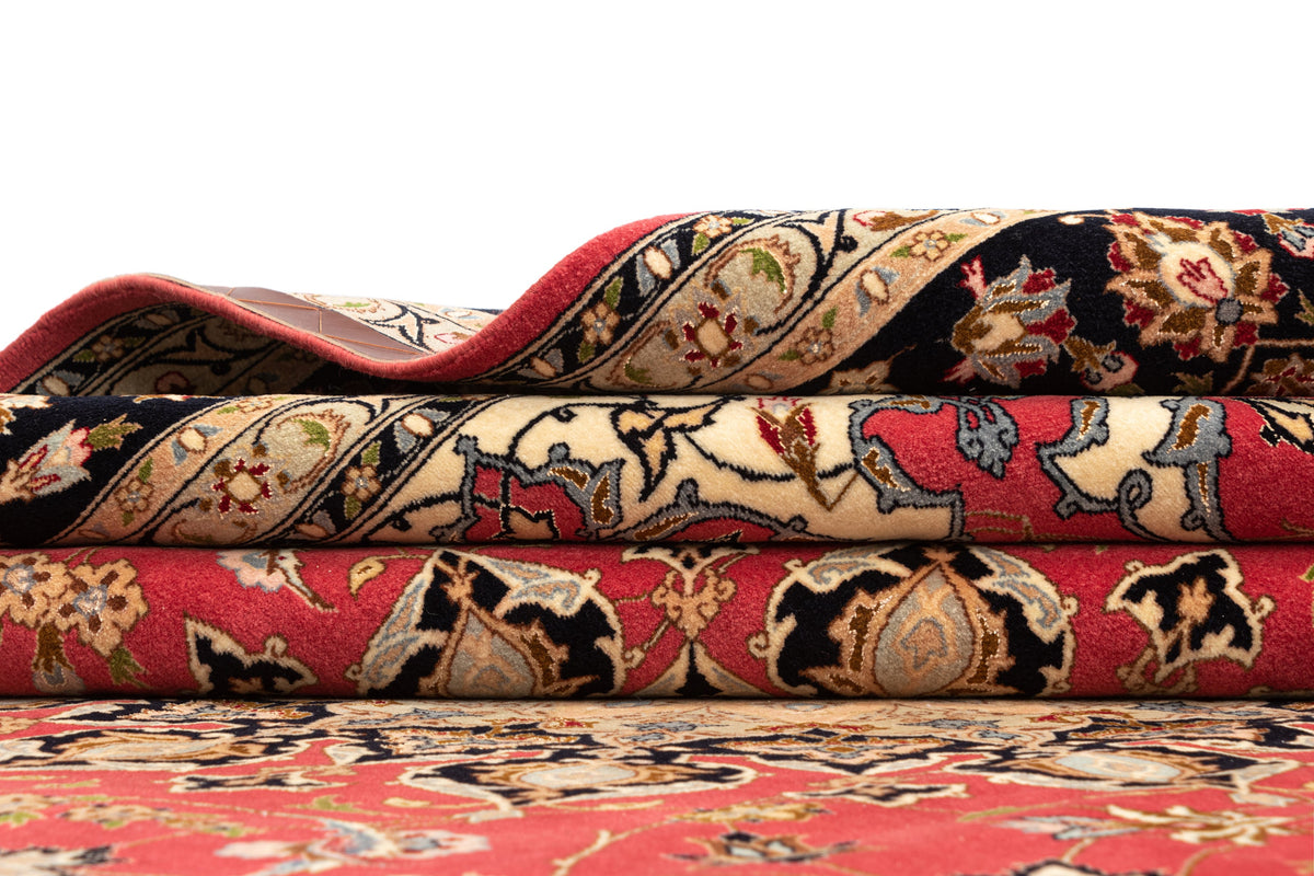 355x245 Tabriz con seta
